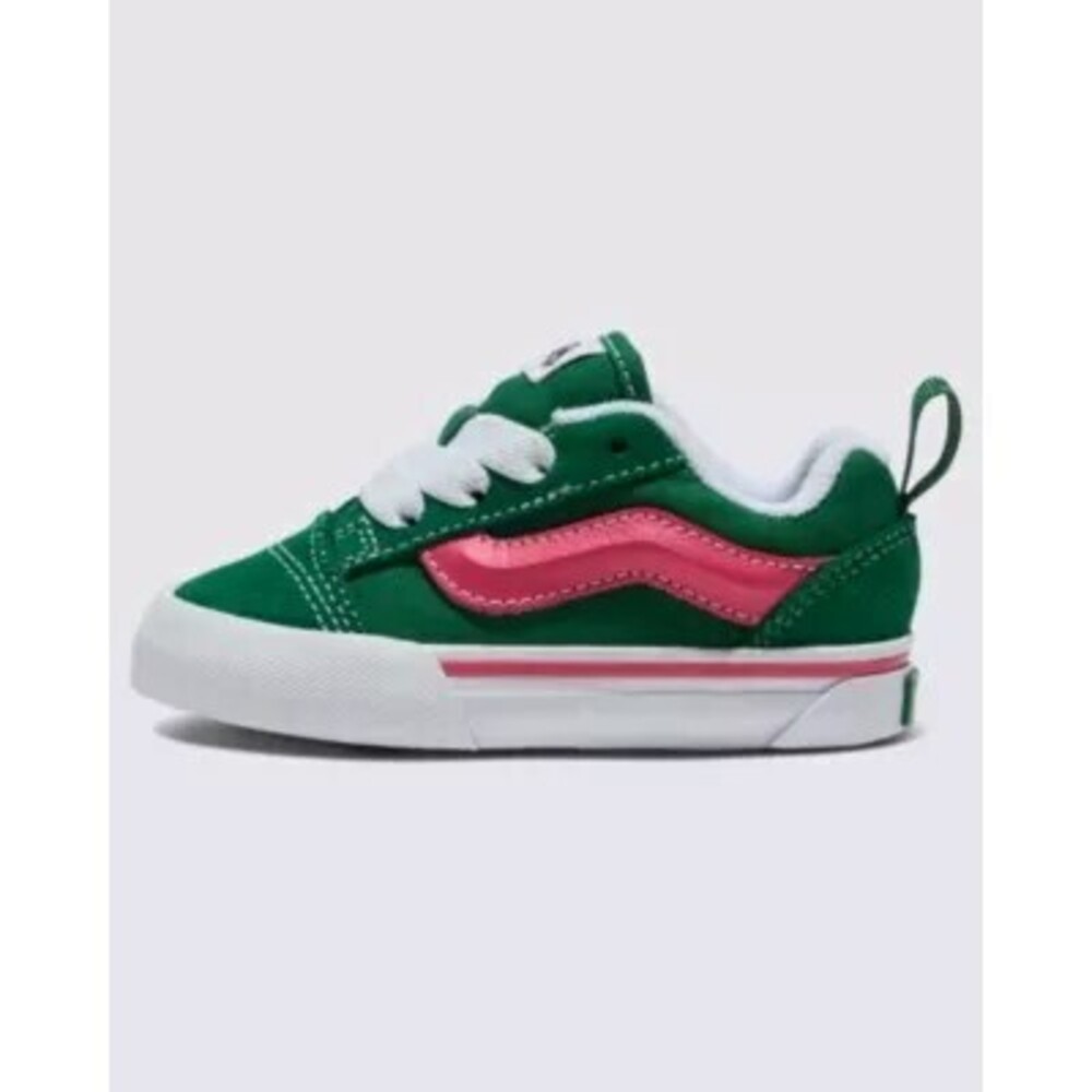 Vans Toddler Knu Skool Shoe(Green / Pink) 5.5 Toddler
